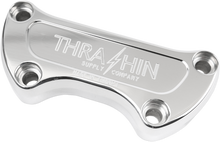 Thrashin Supply 1" Polished Motorcycle Handlebar Clamp for Harley Davidson