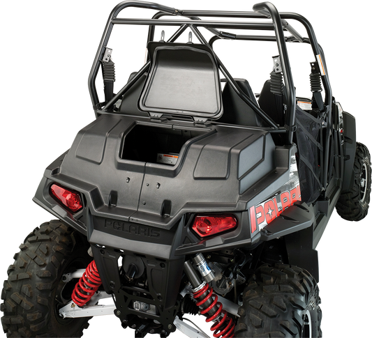 Moose Utility Black Rear Side by Side Bed Topper for 08-14 Polaris RZR 800 4x4