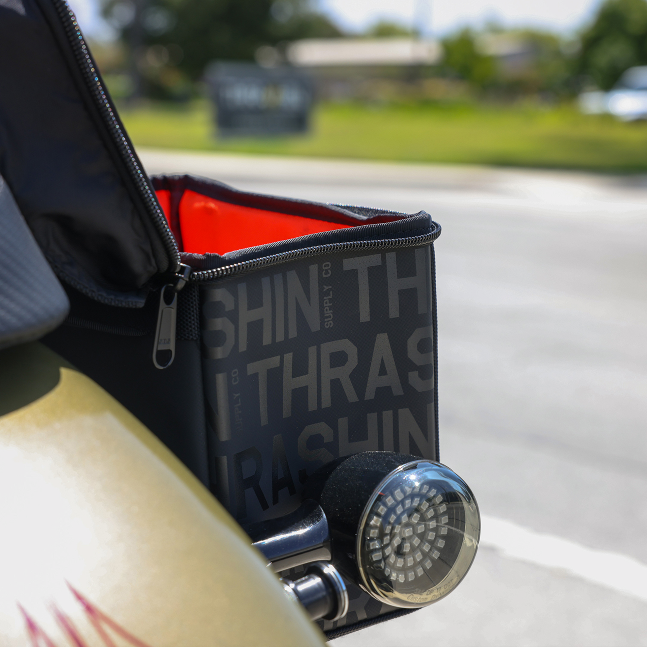 Thrashin 8L Mini Essential Rear Storage Saddlebags for Harley Davidson TSB-0019