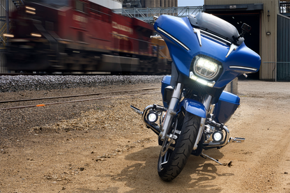 Ciro Quill LED Fairing Running Turn Signal Lights fits 23-25 Harley Street Glide