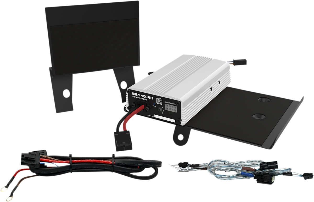 Wild Boar 2-Channel Front Fairing Amplifier Kit 2014-2023 Harley Touring Models