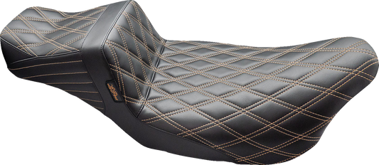 Le Pera Tailwhip Daddy Long Legs Chestnut Diamond Seat 2008-2025 Harley Touring