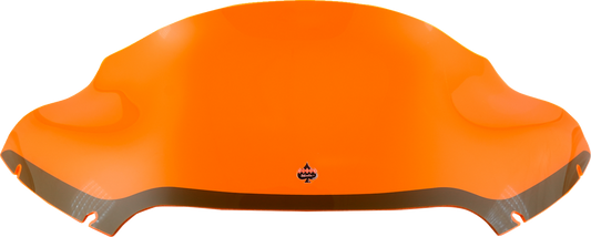 Klock Werks Kolor Flare 9" Orange Ice Windshield fits 2015-23 Harley Road Glide