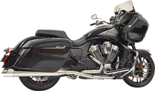 Bassani Chrome True Dual Exhaust System 2020-2021 Indian Challenger Dark Horse