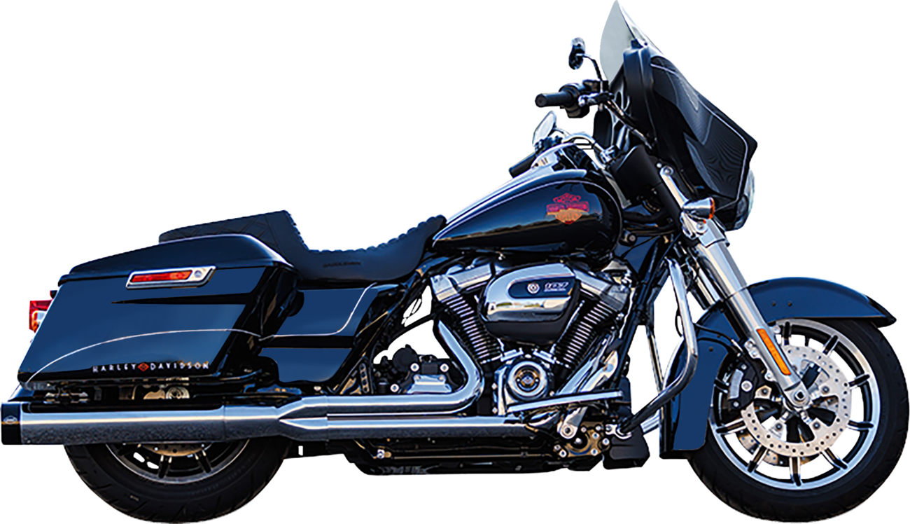 S&S Sidewinder 2-1 Chrome Exhaust System fits 2017-2024 Harley Touring 550-0758