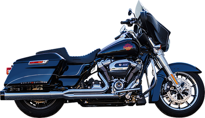 S&S Sidewinder 2-1 Chrome Exhaust System fits 2017-2024 Harley Touring 550-0758