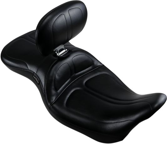 Le Pera Maverick Stitched Seat & Backrest for 2008-2024 Harley Touring LK-957BR