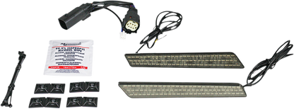 Custom Dynamics Saddlebag Latch Turn Signal Lights 2014-2024 Harley Touring