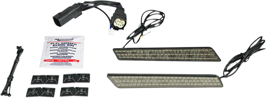Custom Dynamics Saddlebag Latch Turn Signal Lights 2014-2024 Harley Touring