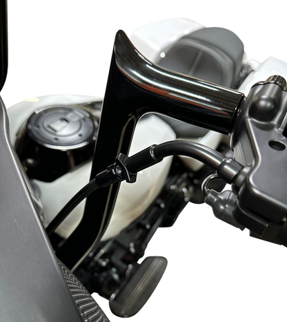 Fat Baggers EZ Install +2" Upper Clutch Cable for 2021-2023 Harley Touring FLHX