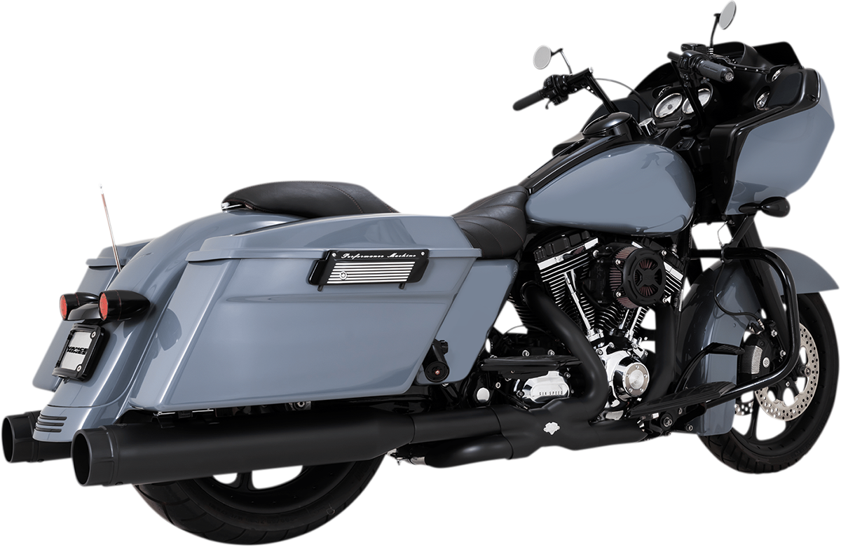 Vance & Hines Black Torquer 450 Exhaust Mufflers for 1995-2016 Harley Touring