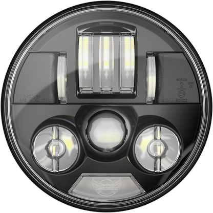 Custom Dynamics Probeam 7" Black LED Headlight 2014-2023 Indian Chieftain Chief