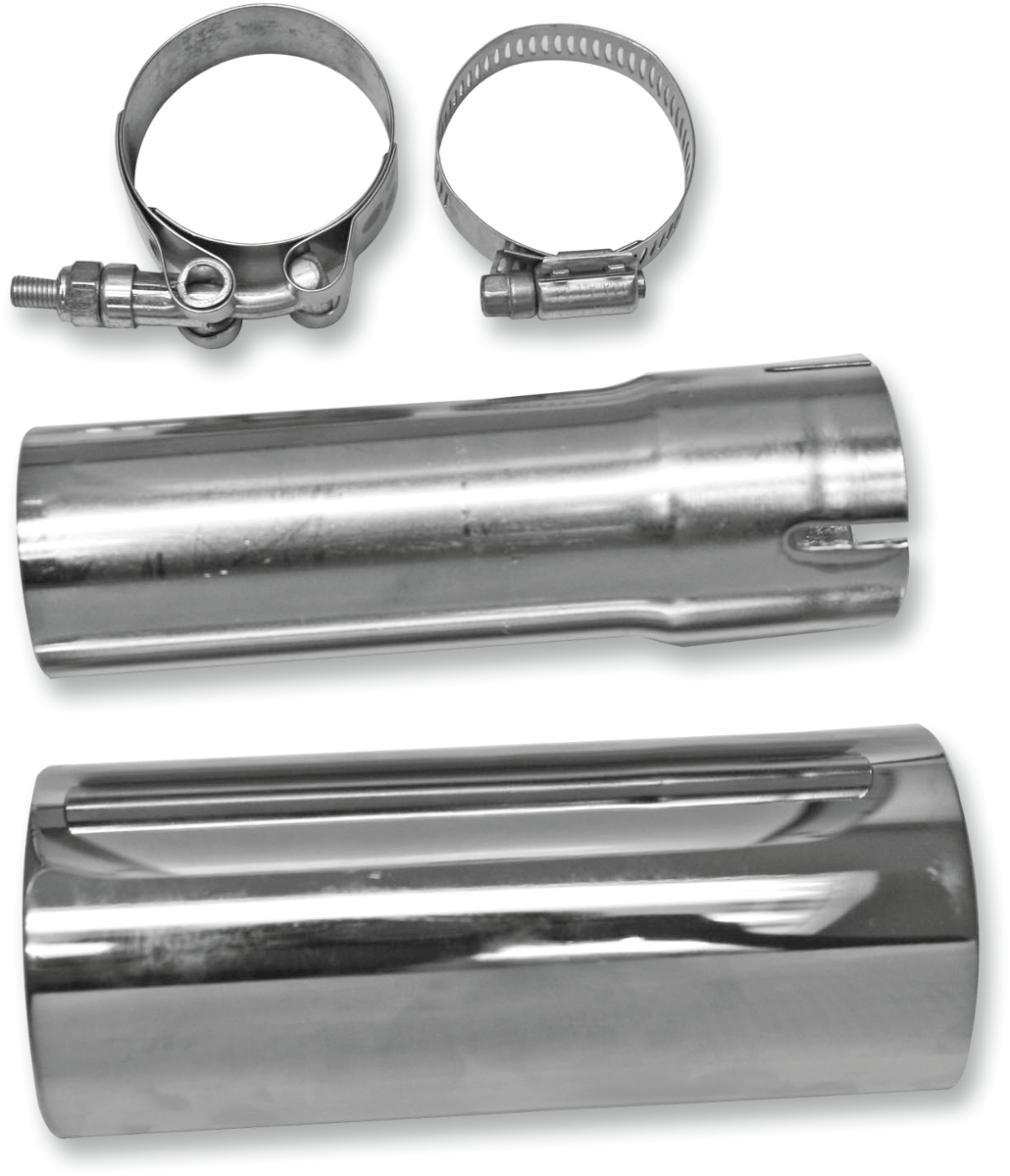 Bassani Chrome Steel Muffler Adapter for 2010 Harley Touring FLHX FLTRX