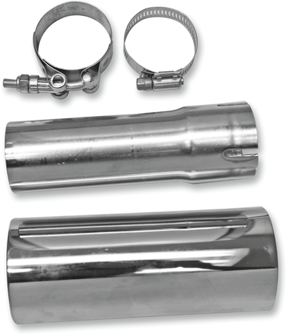 Bassani Chrome Steel Muffler Adapter for 2010 Harley Touring FLHX FLTRX