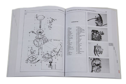 Clymer Motorcycle Repair Service Manual 1986-2003 Harley Sportster XL 883 1200