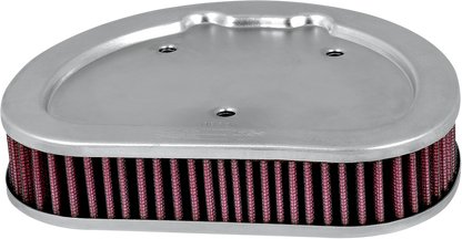 K&N High Flow Red Cotton Gauze Air Filter fits 2008-13 Harley Touring FLHX FLHR