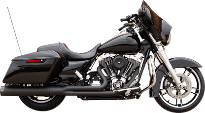 S&S Sidewinder Black 2-1 Exhaust System fits 2007-2016 Harley Touring FLHR FLTR