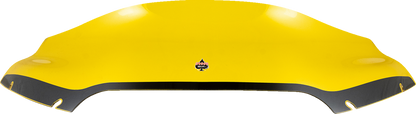 Klock Werks Kolor Flare 6" Yellow Windshield fits 2015-2023 Harley Road Glide
