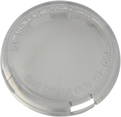 Drag Specialties Replacement Clear Turn Signal Lens for 2000-2025 Harley