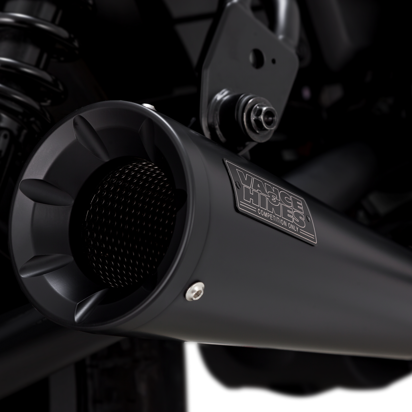 Vance & Hines Black Upsweep Slip on Muffler 2017-2025 Honda Rebel CMX 500 300