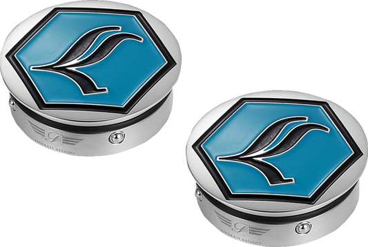 Legend Suspension Polished Swingarm Covers fits 1980-2022 Harley Davidson