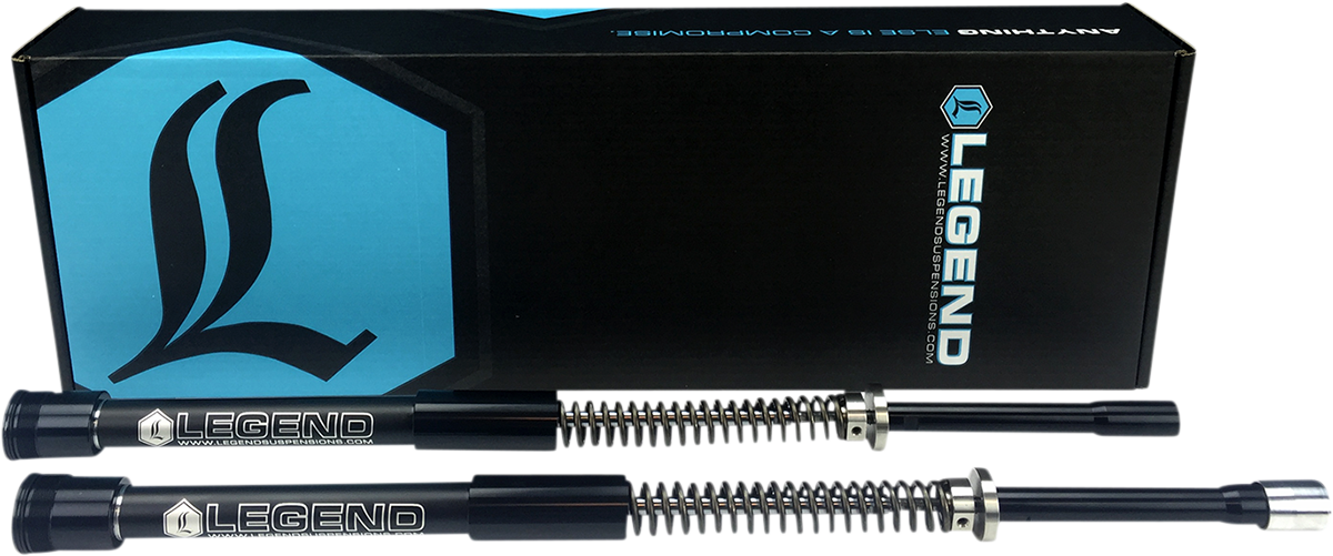 Legend Axeo 49mm Front Fork Suspension System 2010-2017 Harley Dyna Wide Glide