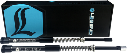 Legend Axeo 49mm Front Fork Suspension System 2010-2017 Harley Dyna Wide Glide