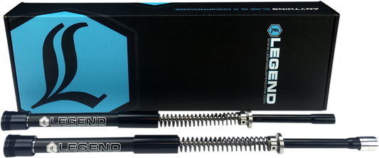 Legend Axeo 49mm Front Fork Suspension System 2010-2017 Harley Dyna Wide Glide