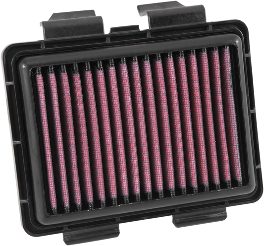 K&N Black Red Cotton Gauze Washable Panel Air Filter 2017-2024 Honda CMX Rebel