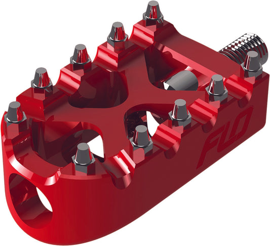 Flo Red Moto Style Shift Peg 55-18 Harley Dyna Touring Softail Sportster FLHX