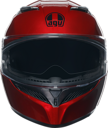 AGV K3 Mono Competizione Red Unisex Adult Motorcycle Street Full Face Helmet