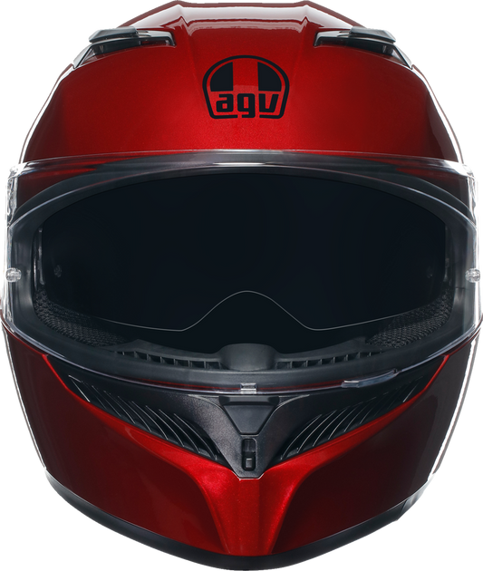 AGV K3 Mono Competizione Red Unisex Adult Motorcycle Street Full Face Helmet