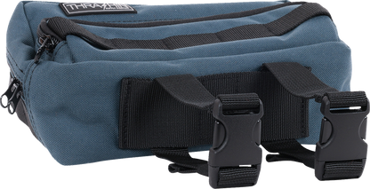 Thrashin Supply Blue Motorcycle Handlebar Storage Bag Plus for Harley THB-0026