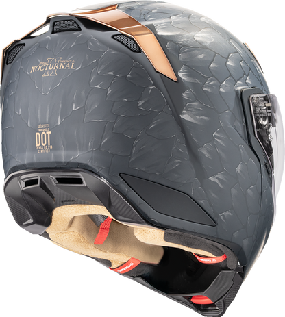 Icon Threshold Nocturnal 2 Matte Modular Full Face Adult Motorcycle Helmet
