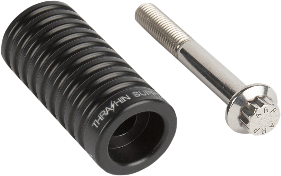 Thrashin Black Aluminum Universal Motorcycle Shift Peg for Harley Davidson