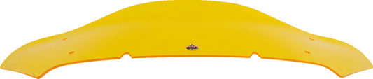 Klock Werks Kolor Flare 6.5" Yellow Windshield for 2023-2025 Harley Street Glide