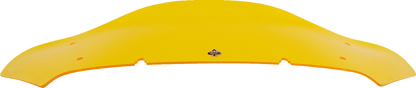 Klock Werks Kolor Flare 6.5" Yellow Windshield for 2023-2025 Harley Street Glide