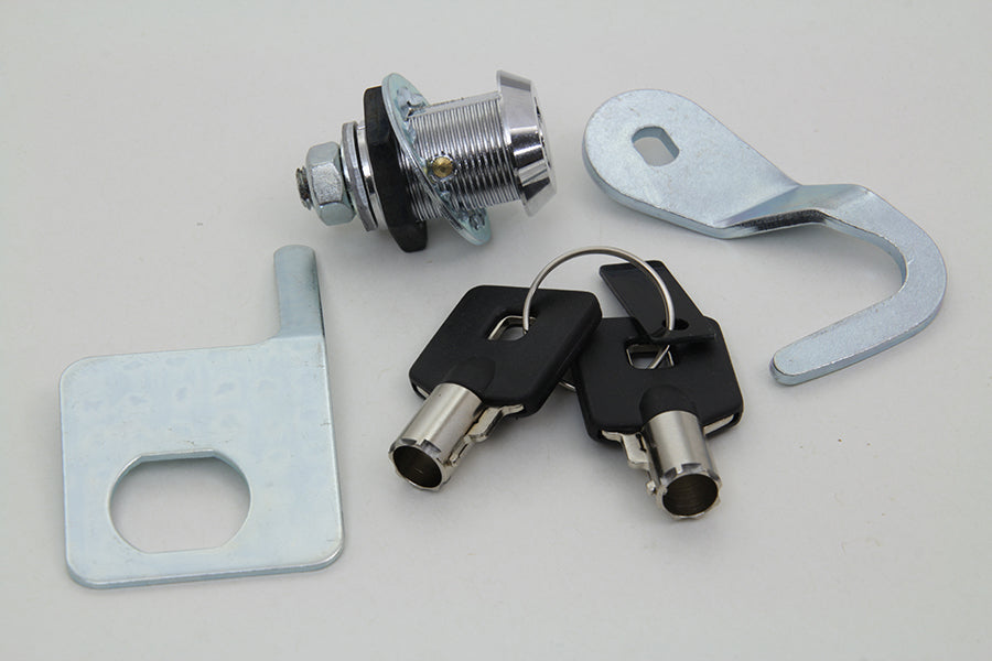VTwin Tour Pak Lock & Key Kit 1993-2013 Harley Touring FLTR FLHTC FLHT