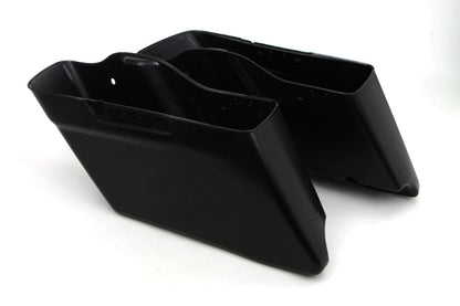 Vtwin +3" Custom Stretch Hard Saddlebags fits 2014 & up Harley Touring FLHR