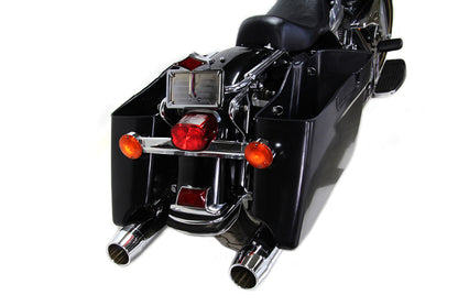 Vtwin +3" Custom Stretch Hard Saddlebags fits 2014 & up Harley Touring FLHR