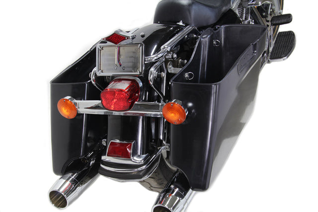 Vtwin +3" Custom Stretch Hard Saddlebags fits 2014 & up Harley Touring FLHR