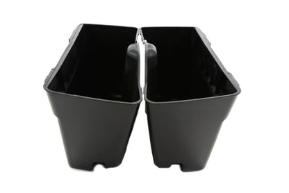 Vtwin 3" Custom Stretch Hard Saddlebags fits 1993-2013 Harley touring flhr flhtc
