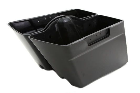 Vtwin 3" Custom Stretch Hard Saddlebags fits 1993-2013 Harley touring flhr flhtc