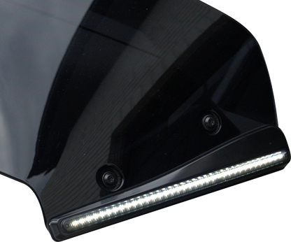 Custom Dynamics Smoke LED Windshield Trim Lights for 2023-2025 Harley Road Glide