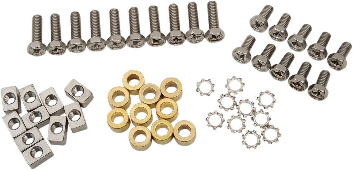 Yuasa Replacement Universal Motorcycle Battery Terminal Adapter Hardware Kit