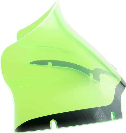 Klock Werks Kolor Flare 9" Green Ice Windshield 2015-2023 Harley Road Glide FLTR