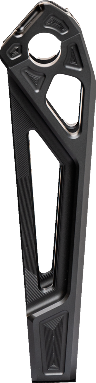 Kodlin Fastback Black 10" Straight Motorcycle Handlebar Risers for Harley K55127