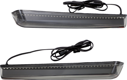 Ciro Machete Extended Saddlebag LED Lights for 2015-2023 Harley Touring FLHXSE