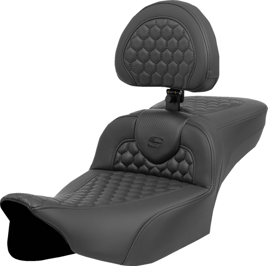 Saddlemen Roadsofa Heated Extended Seat fits 2023-2025 Harley Road Street Glide