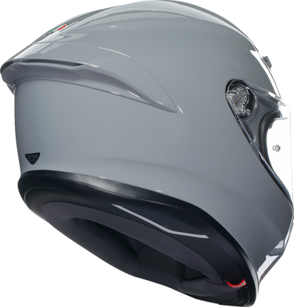 AGV K6 S Solid Nardo Gray Unisex Adult Motorcycle Street Full Face Helmet